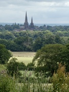 2nd Jul 2020 - Looking over to Lichfield Cathedral