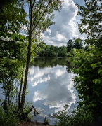 2nd Jul 2020 - Reflections from Hallowell Lake