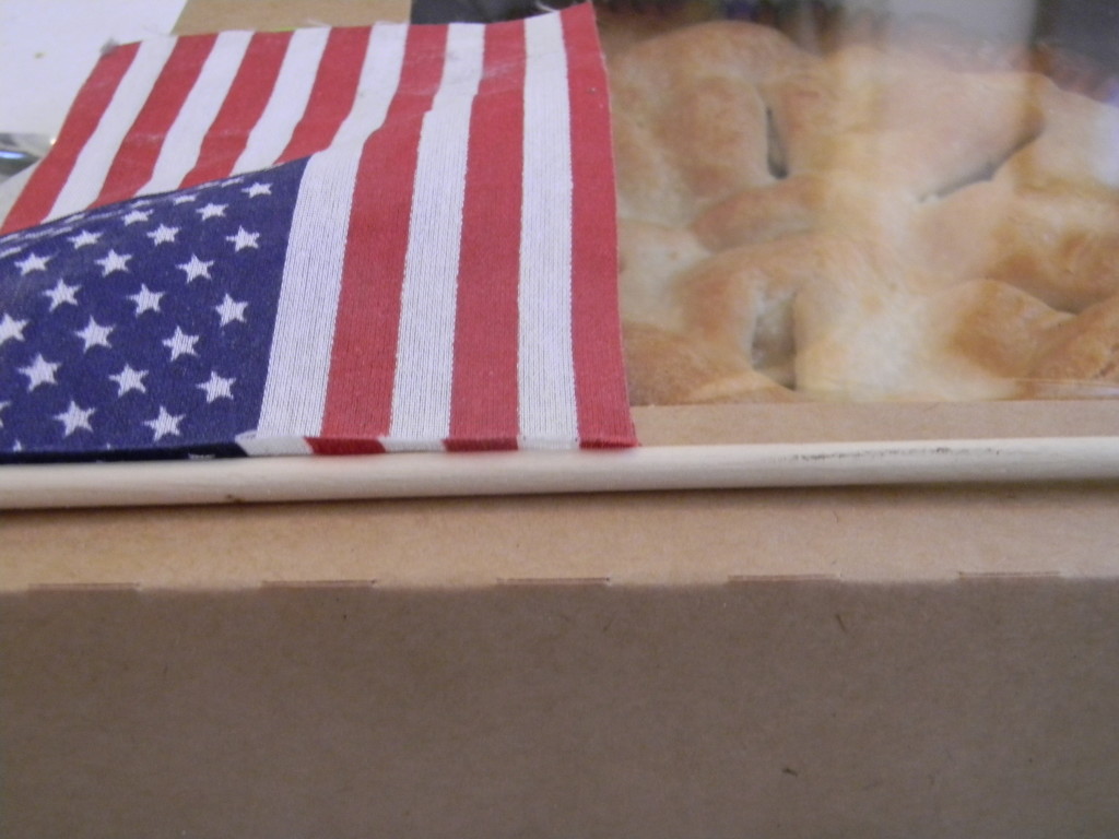 American Flag and Apple Pie by sfeldphotos