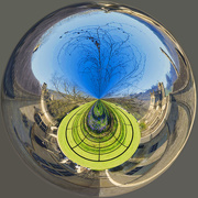 5th Jul 2020 - A spherical View (Lacock Abbey)