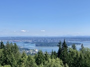 5th Jul 2020 - Vancouver from the lookout on the way up Cypress Mountain 
