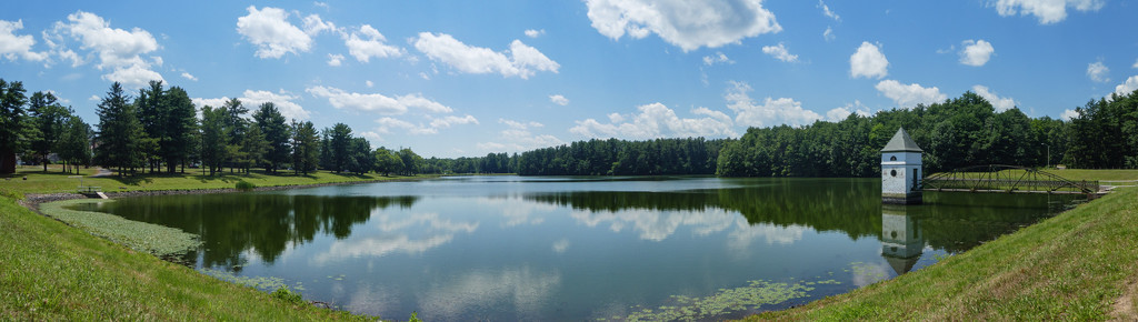 A panorama from the reservoir by batfish