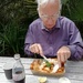 Fish and chip lunch at Trebah Gardens.  by jennymdennis