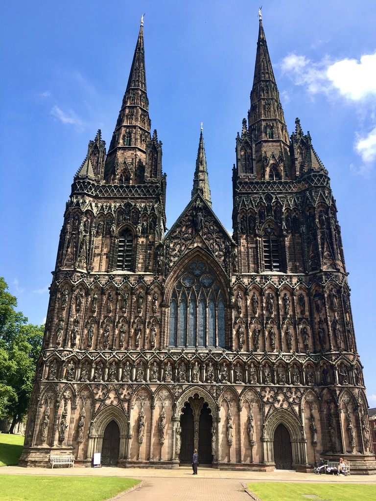 Lichfield Cathedral by moominmomma