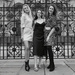 100 Strangers : No. 221 : Extra Image Gabby, Nessa and Rosanna in Mono by phil_howcroft