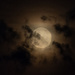 Moon in the clouds... by thewatersphotos