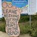 Another footprint sign by judithmullineux