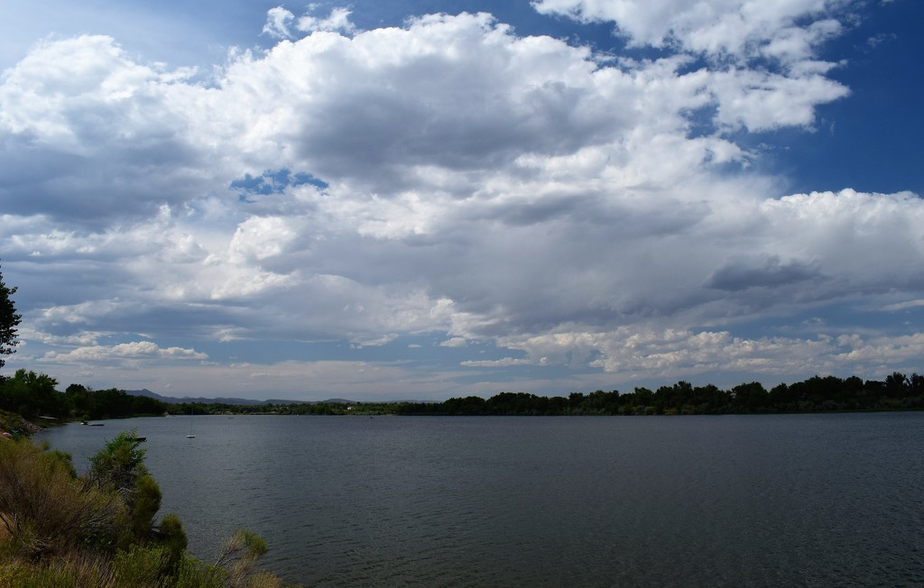 Clouds over Long Pond by sandlily