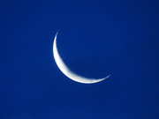 18th Jul 2020 - Smiling Crescent Moon