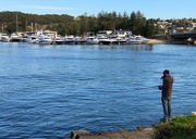 22nd Jul 2020 - Fishing at the Spit, Sydney Harbour. 