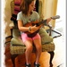 Her Great Great Grandmother's Mandolin by olivetreeann