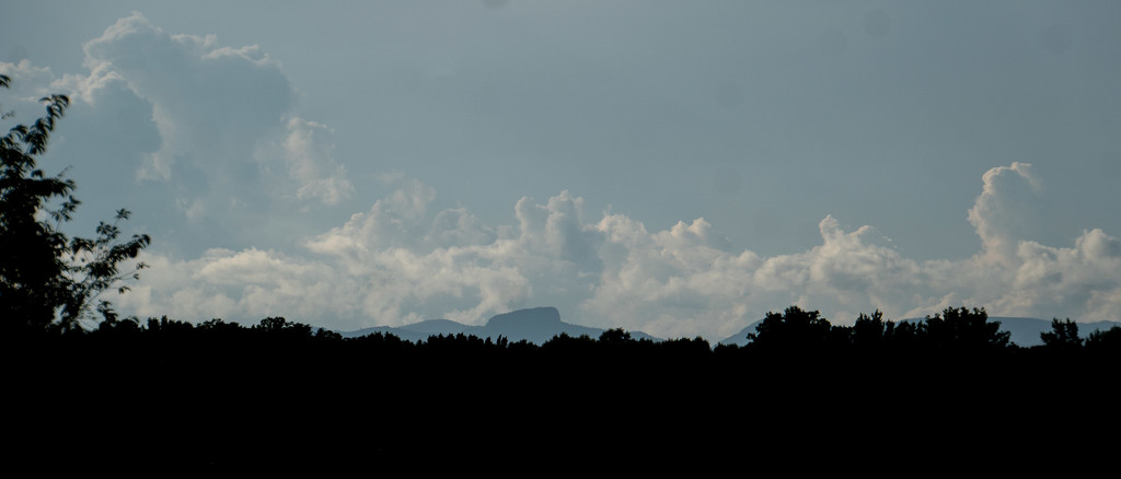 Clouds and Table Rock by randystreat