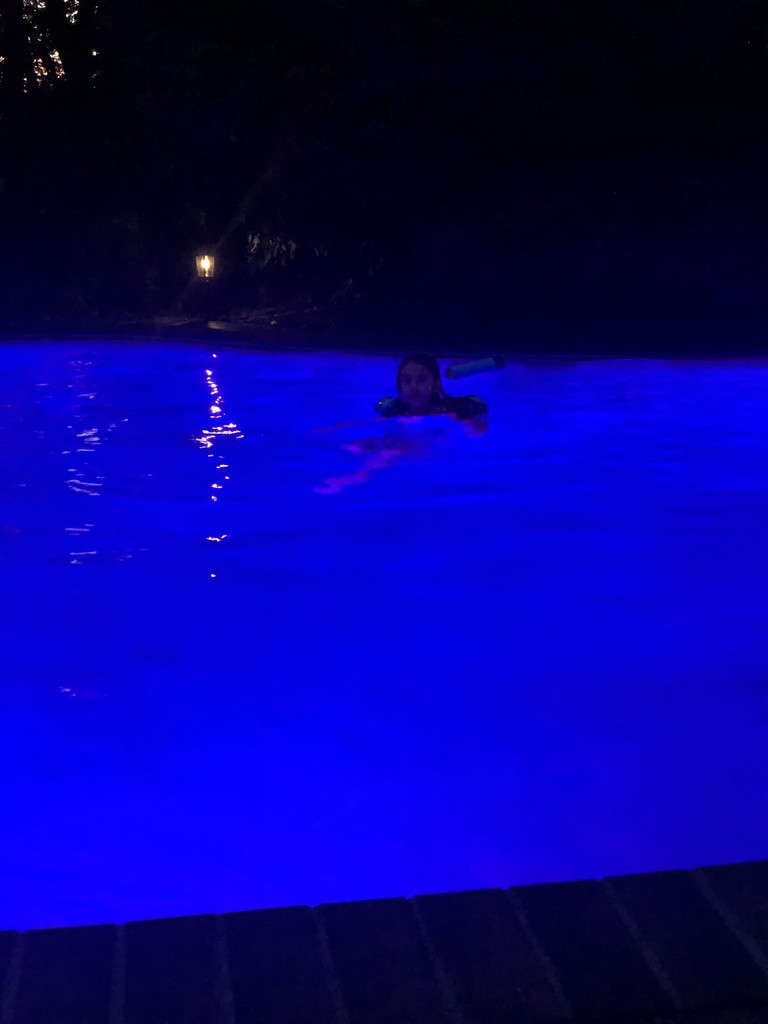 Night swimming  by mdoelger