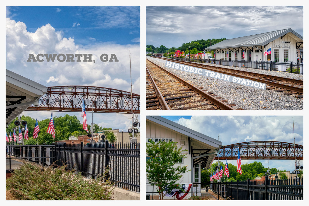 Acworth, Georgia: Historic Train Station by kvphoto