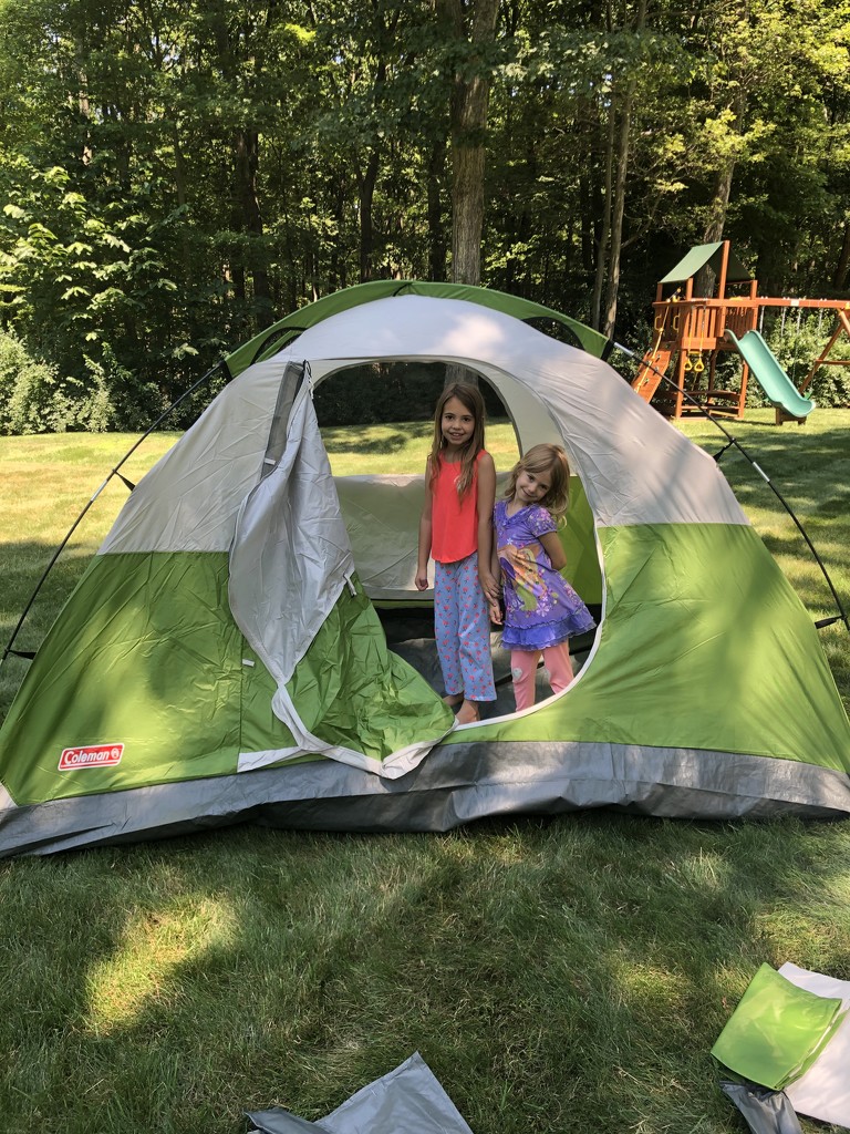 Backyard camping ⛺️  by mdoelger