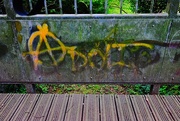 28th Jul 2020 - Footbridge Graffiti 1