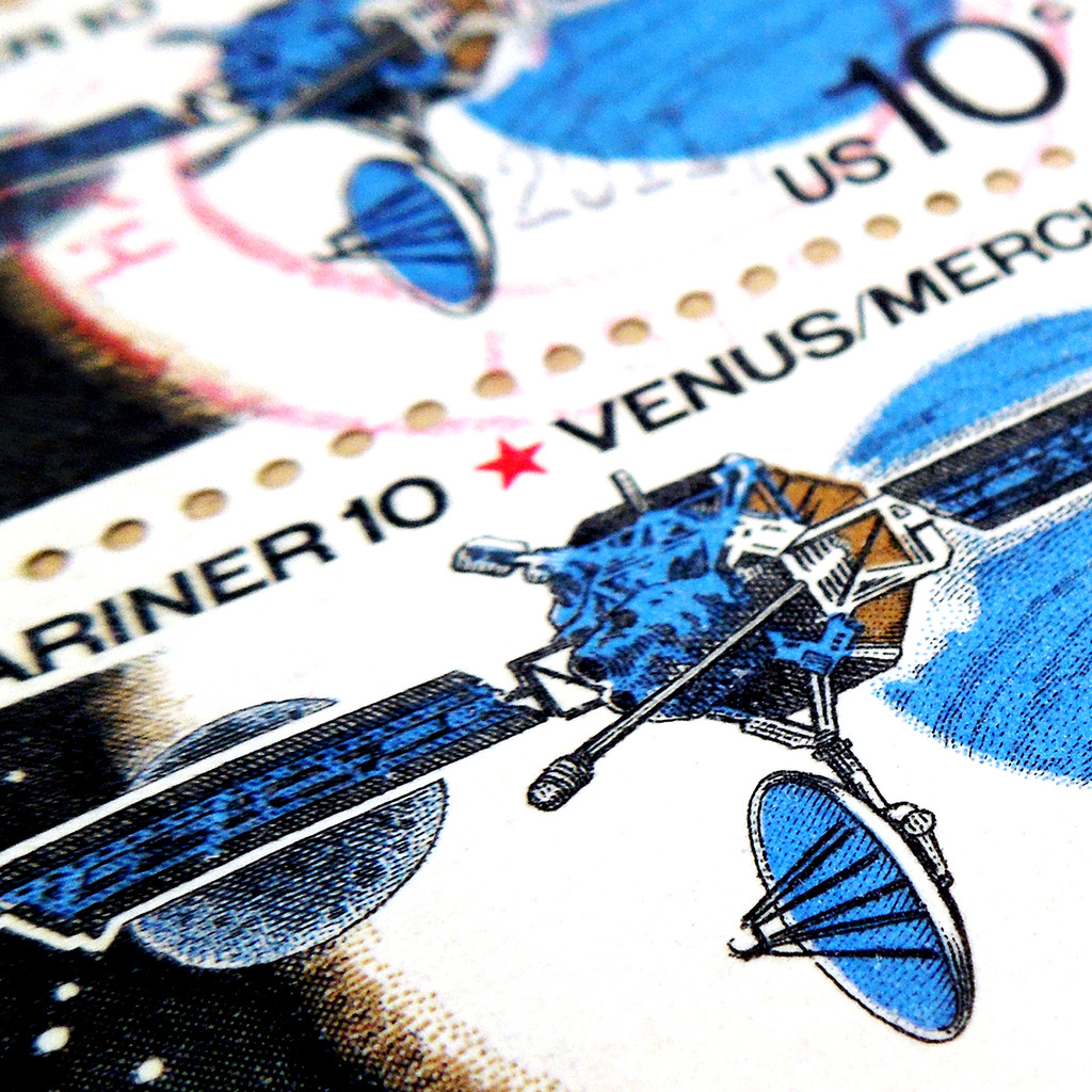 Mariner 10 ⭑ Venus/Mercury US 10 by yogiw