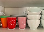 3rd Aug 2020 - Hearts on cups. 