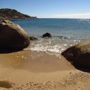 31st Jul 2020 - One of Bowen's many coves.