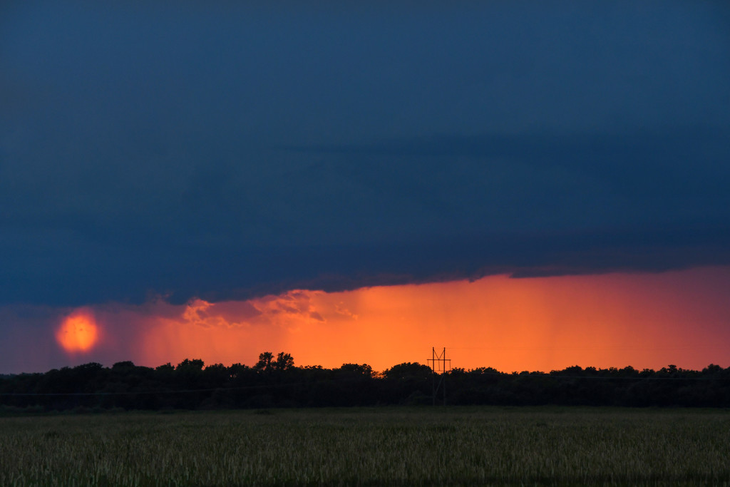 Rainfall at Sunset by kareenking