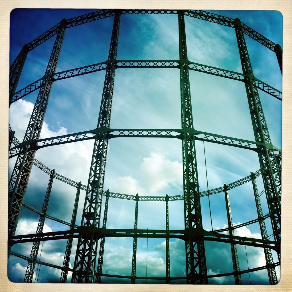 Gasometer  by andycoleborn