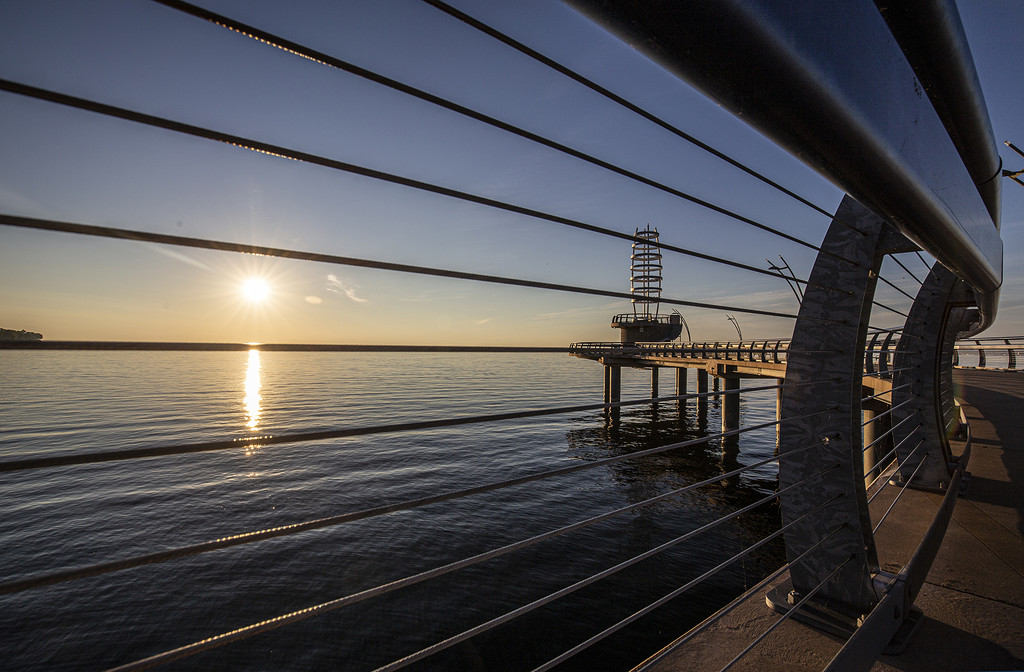 Brant Pier Sunrise by pdulis