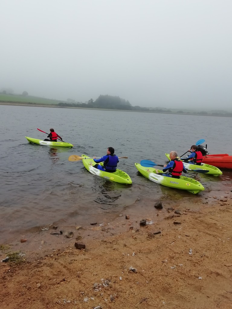 Kayaking on Sibleyback Lake by jennymdennis