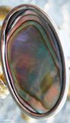 9th Aug 2020 - Abalone shell cufflink