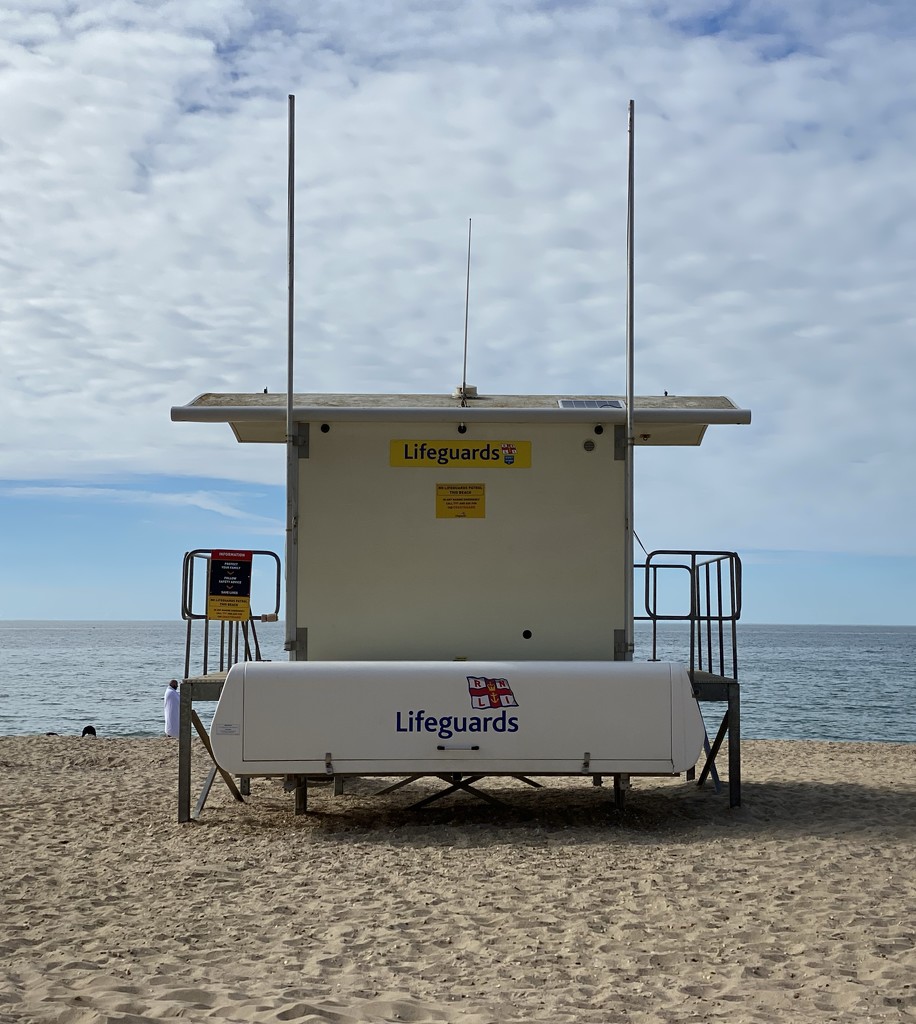 Lifeguard station  by judithmullineux