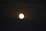 11th Aug 2020 - Moon rise over the Sandia Mountains.