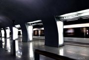 11th Aug 2020 - Neon Glossy Subway Station
