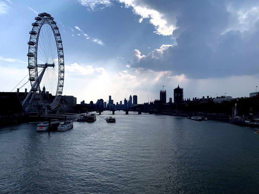 View from Hungerford bridge by 365nick