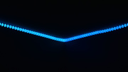 13th Aug 2020 - Abstract blue lights