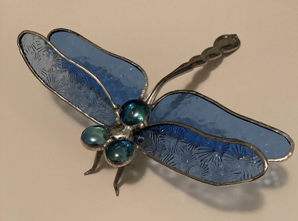 Blue Dragonfly by alisonjyoung