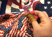 15th Aug 2020 - Sewing on the binding