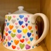 Teapot with hearts.  by cocobella