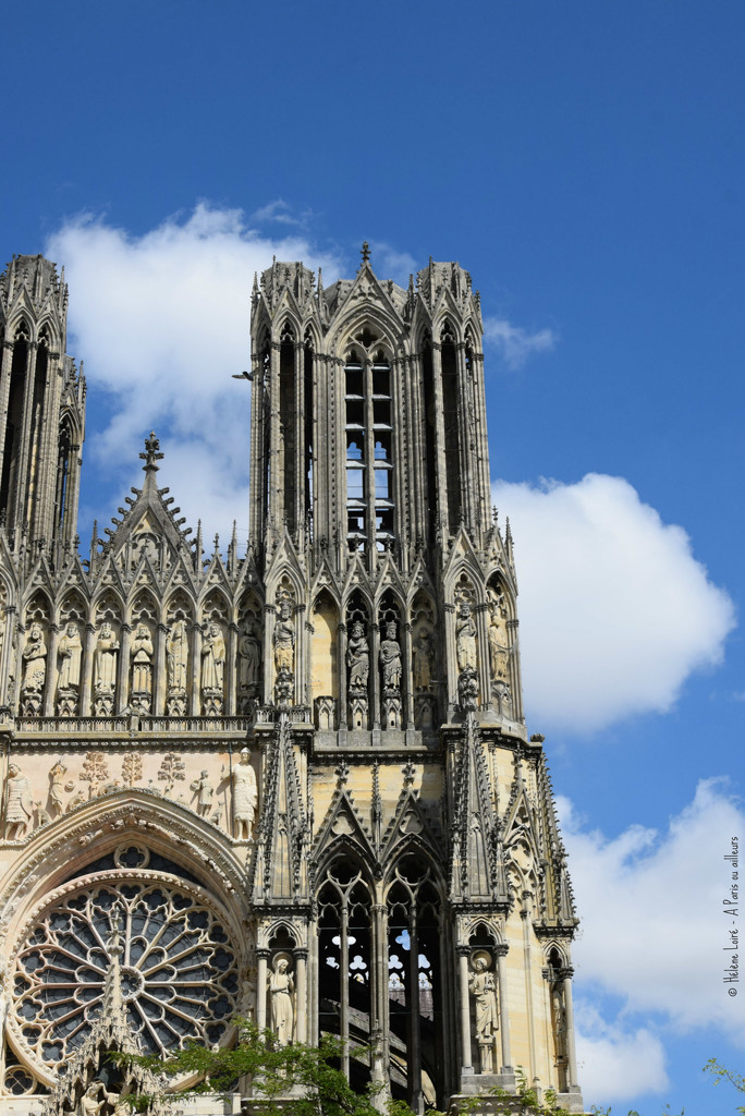 Reims' cathedral by parisouailleurs
