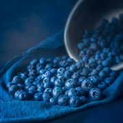 25th Aug 2020 - spilled blueberries