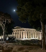 26th Aug 2020 - Paestum. Temple of Neptune at night