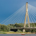 Bridge over the Vistula River by haskar