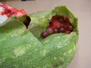 27th Aug 2020 - Smashed Watermelon with Grapes