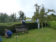 28th Aug 2020 - Hedge Cutting - Family Effort 