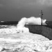 Stormy seas at Porthleven  by nicolaeastwood