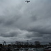 Stormy Cloudscape, with Seagull by spanishliz