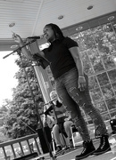 31st Aug 2020 - Lisa and Kate on the Bandstand (Industar И-61 53mm Vintage Lens))