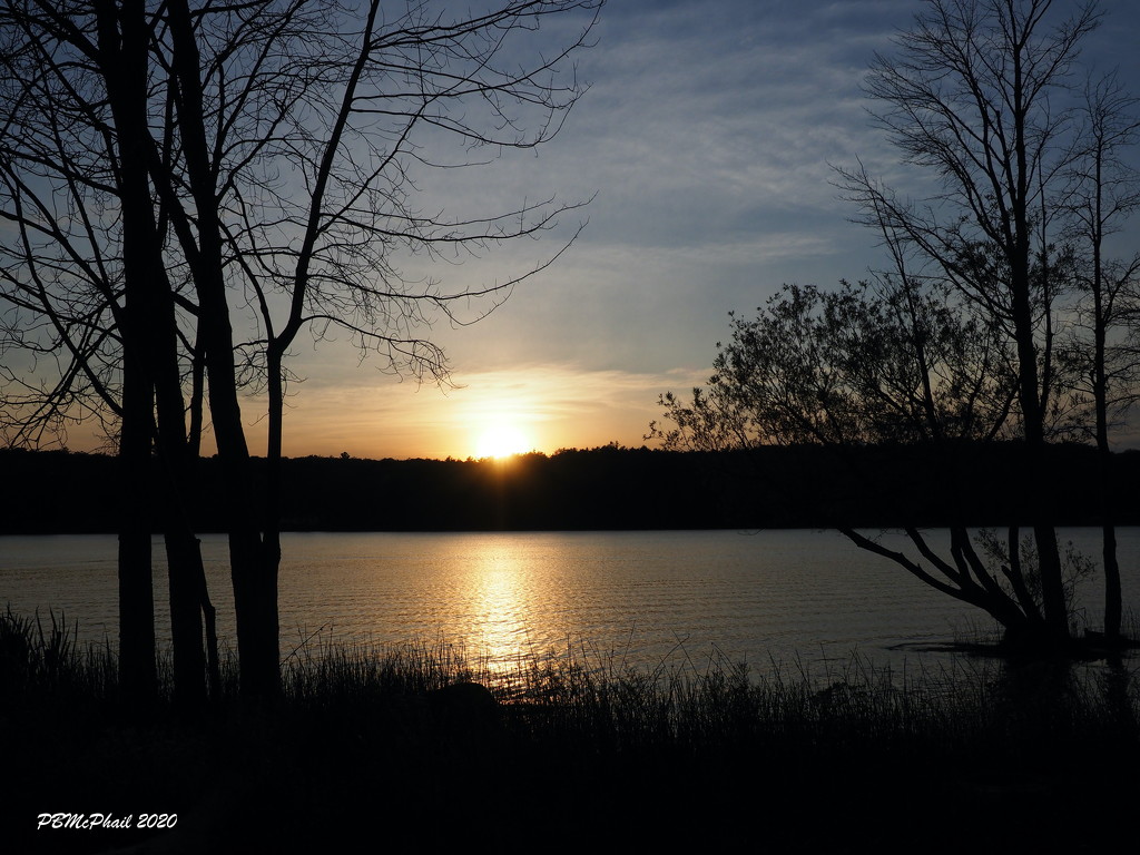 Sunset on the Lake by selkie