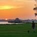 Sunset last night at Brittlebank Park by congaree