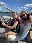 6th Sep 2020 - Driving a boat