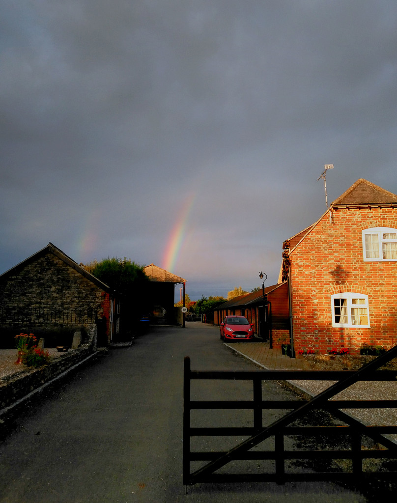 Farmyard rainbow by jon_lip