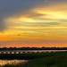 Sunset at Brittlebank Park by congaree